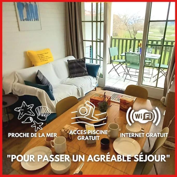 "L'Harmonie" Appartement Cosy 4 Personnes, Vue Golf, Wifi Gratuit Talmont-Saint-Hilaire Exterior photo